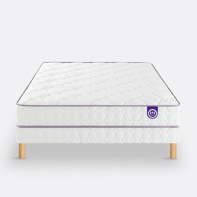 Ensemble matelas ressorts sommier, Morning Routine MERINOS