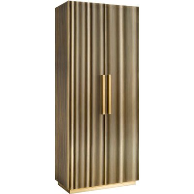 Cabinet élégant en laiton doré RECOLLECTION