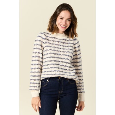 Pull manches longues ajouré BONOBO