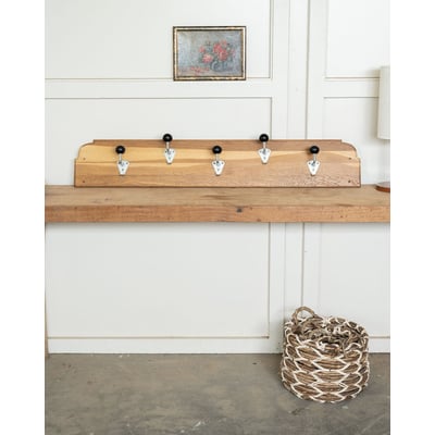 Grand porte-manteau en bois Max N°482 - Bon état DEBONGOUT