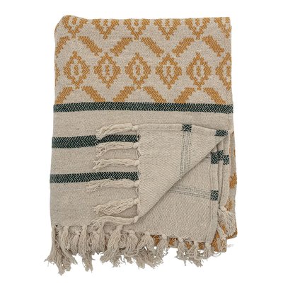 Plaid en coton 160x130 cm BLOOMINGVILLE