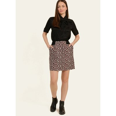 Jupe courte à motifs KATIO FUSION NAF NAF