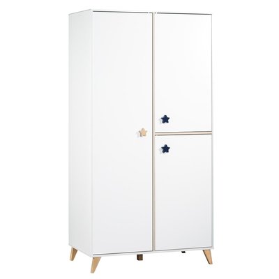 Armoire 3 portes bébé boutons étoile SAUTHON