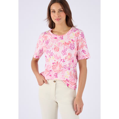 T-shirt imprimé pur coton DAMART
