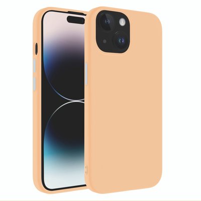 Coque iPhone 15 Plus Abricot ESSENTIEL B