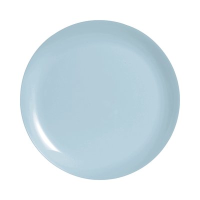 4 assiettes plates bleues 25cm LUMINARC