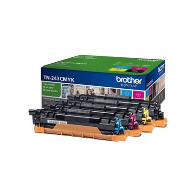 Toner Pack TN243CMYK Cyan Magenta Jaune Noir BROTHER
