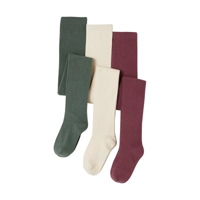 Lot de 3 paires de collants VERTBAUDET