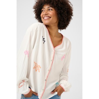 Chemise à manches longues CRSivah CREAM
