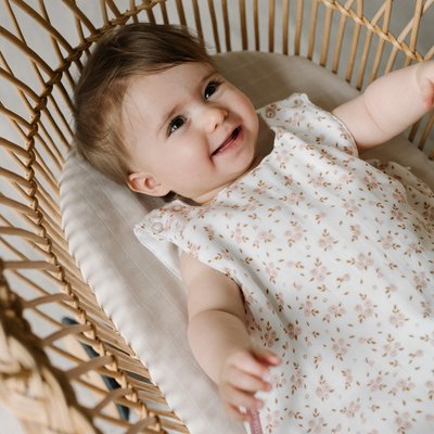 Gigoteuse été lange coton bio THAÏS LITTLE CREVETTE