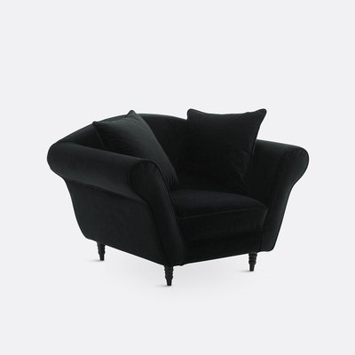 Fauteuil in fluweel, Lipstick SO'HOME