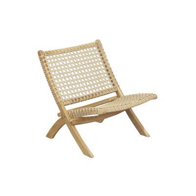 Fauteuil pliant en teck AUBRY GASPARD