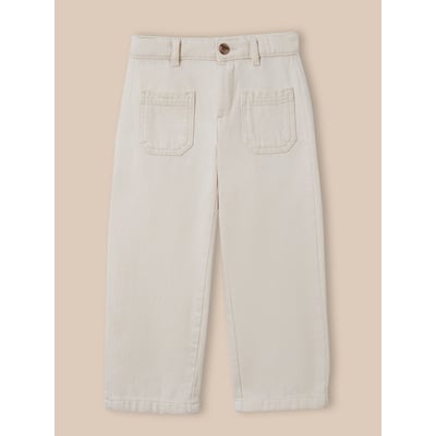Pantalon droit  en denim CYRILLUS