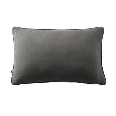 Coussin déhoussable GAIA  Gaze de coton avec passepoil élégant EDEN