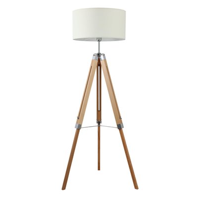 Lampadaire en bois LANTADA EGLO