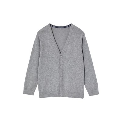 Gilet en maille col V BASICS VERTBAUDET