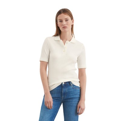 Polo à côtes slim avec TENCEL™ Modal MARC O'POLO