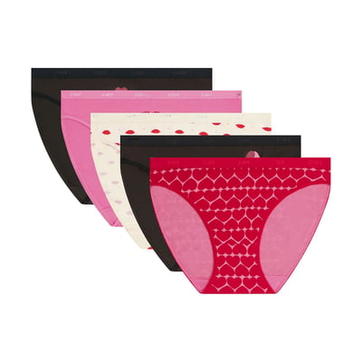 Confezione da 5 mutandine POCKETS COTON DIM