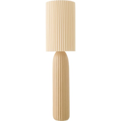 Lampadaire en céramique côtelé fait main RECOLLECTION