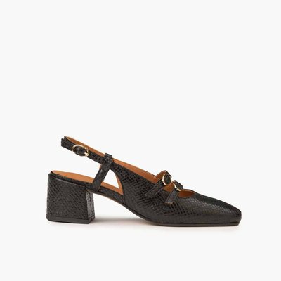 Babies cuir effet python BÉRÉNICE MAISON TOUFET