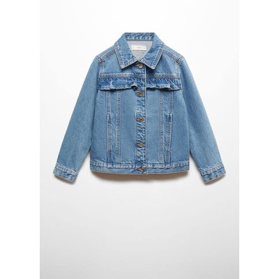 Veste jean volant on sale