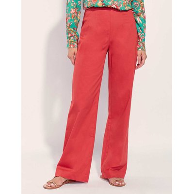 Pantalon droit large coton ATALIA LA FIANCÉE