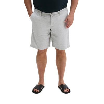 Short modèle Reso Jogger regular en mélange de coton et de lin bio MARC O'POLO