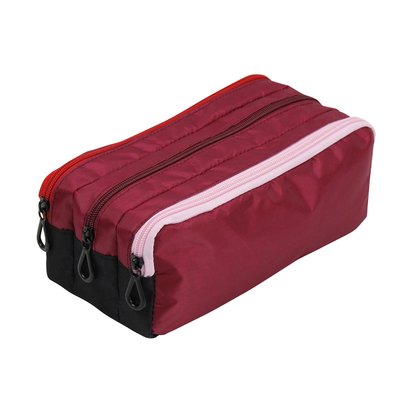 Trousse scolaire 3 compartiments grande capacité HELLO VIQUEL