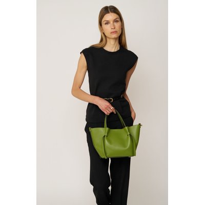 Sac cabas en cuir grainé LITTLE RUBY OH MY BAG