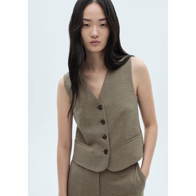 Gilet pied de poule femme shop