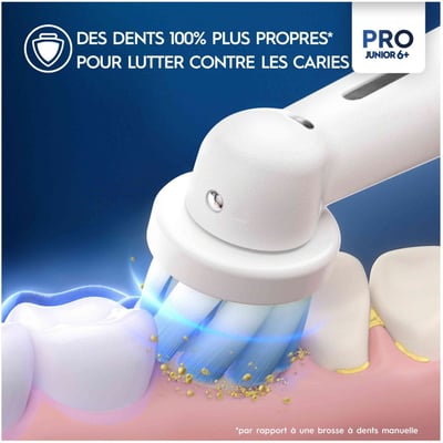 Brosse à dents électrique Pro 1 Junior Violette ORAL B