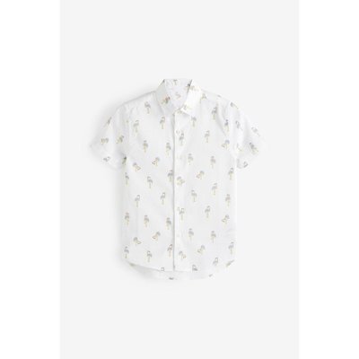 Chemise imprimée à manches courtes NEXT