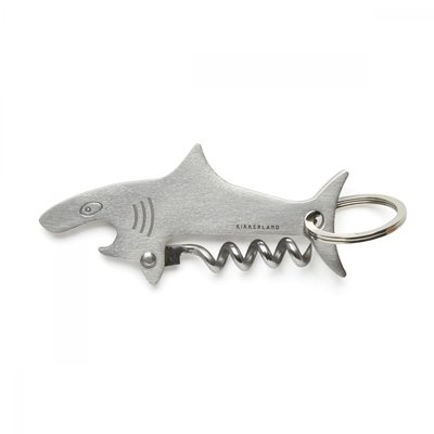 Porte-clés tire-bouchon requin KIKKERLAND
