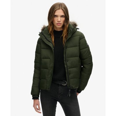 Veste courte à capuche mi- épaisse SUPERDRY