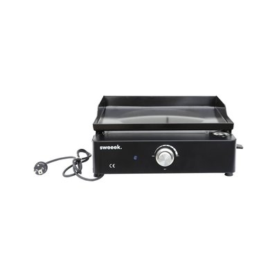 Plancha électrique acier émaillé 1 brûleur 2200 W NIKOLA SWEEEK