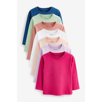 T-Shirts à manches longues, lot de 7 NEXT