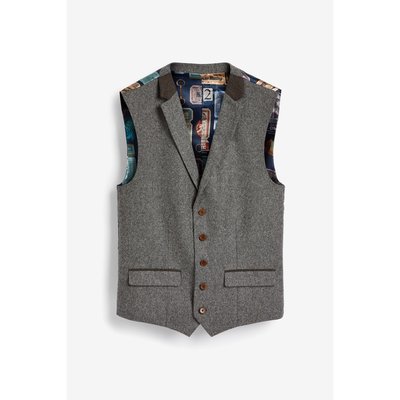 Gilet En Laine Donegal À Finitions Fantaisie NEXT