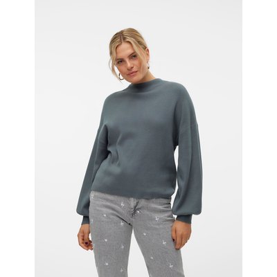 Pull col haut, fine maille au toucher très doux VERO MODA