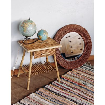 Table de chevet en rotin Maïa N°101 - Bon état DEBONGOUT