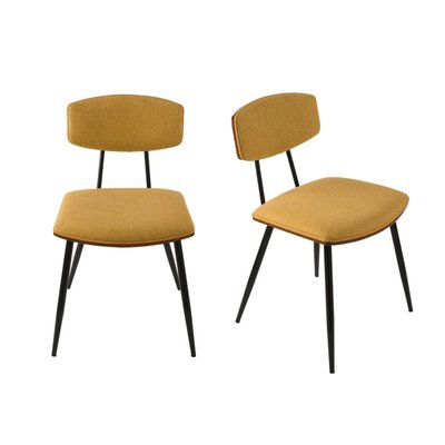 Lot de 2 chaises moutarde Babette - H79 cm SIGNATURE