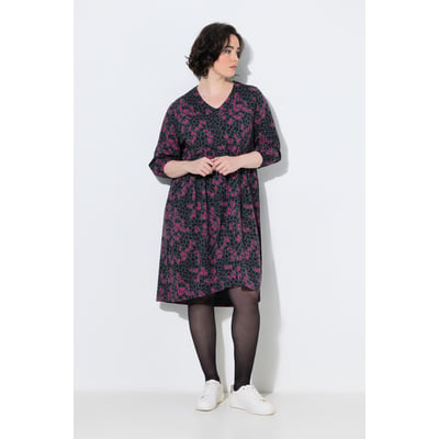 Robe en jersey motif léopard ULLA POPKEN