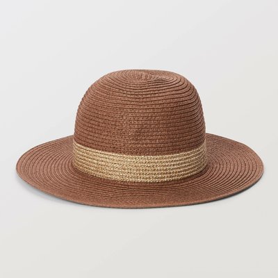 Chapeau en fibre de papier MONOPRIX