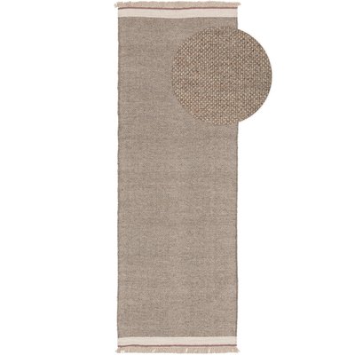 Tapis de couloir en laine tissé main KARLA BENUTA 