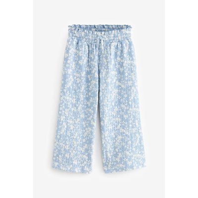 Pantalon large en jersey texturé froissé NEXT