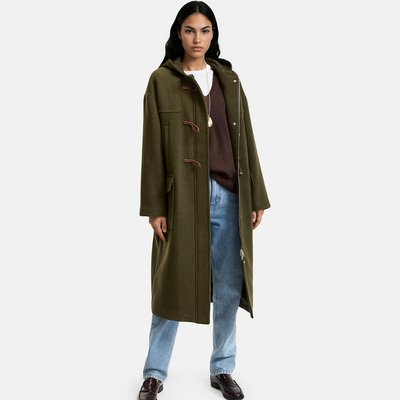 Duffle-coat long à capuche, plein hiver LA REDOUTE COLLECTIONS
