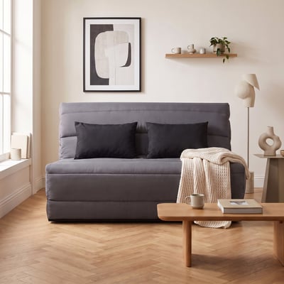 Banquette BZ SALMA 140 x 190, pearl rouge RELAXIMA