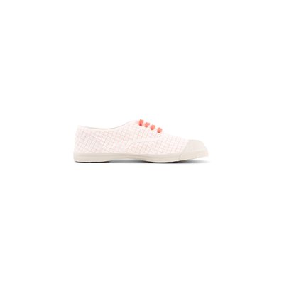 Sneakers con lacci Neon Checks BENSIMON