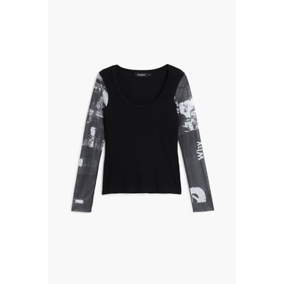 T-shirt manches en mousseline DESIGUAL