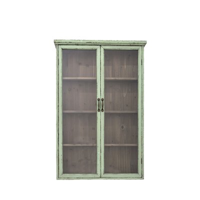 Vitrine 2 portes en métal H122cm - HAZEM BLOOMINGVILLE