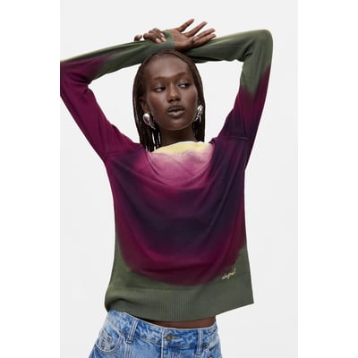 Pull teint effet dégradé DESIGUAL